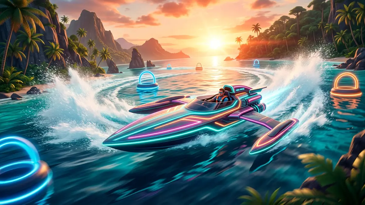 Lagoon Drift key art